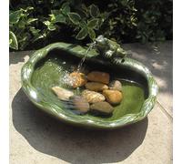 Smart Solar Powered Outdoor Garden Water Feature Fountain Bird Bath - All Styles