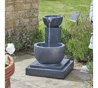 Smart Solar Powered Outdoor Garden Water Feature Fountain Bird Bath - All Styles