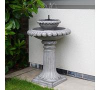 Smart Solar Powered Outdoor Garden Water Feature Fountain Bird Bath - All Styles