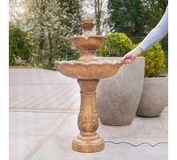 Smart Solar Powered Outdoor Garden Water Feature Fountain Bird Bath - All Styles