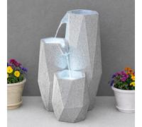 Smart Solar Powered Outdoor Garden Water Feature Fountain Bird Bath - All Styles