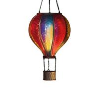 Smart Solar Rainbow Solar Powered Flaming Balloon Hanging Ornament - 80cm