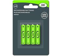 Smart Solar Rechargeable Batteries AAA 600mAh 4 Pack