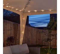 Smart Garden Solar Powered Multi-Function 140 LEDs Gazebo String Lights