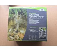 Solar Powered Water Fountain Pump 150 - Sunjet Pond Water Feature