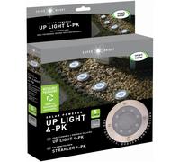 Smart Solar - Super Bright - 4 Pack 11.5cm Solar Up Lights - 1007017