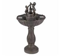 Smart Solar Tipping Pail Garden Water Feature Fountain