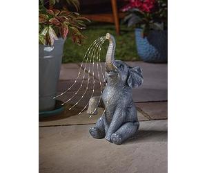 Smart Solar Trailing Led Elephant One Colour