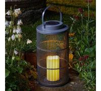 Smart Solar Urbane Solar Lantern Slate, large 36x18cm