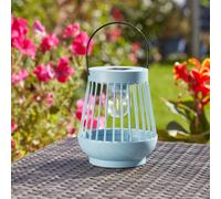 Smart Solar Viva Arona Metal & Plastic Solar-Powered Outdoor Led Small Lantern
