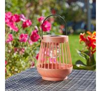 Smart Solar Viva Sunburn Metal & Plastic Solar-Powered Outdoor Led Small Lantern