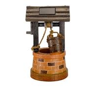 Smart Solar Powered Wishing Well Fountain Garden Water Feature 1170534