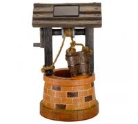 Smart Solar Powered Wishing Well Fountain Garden Water Feature 1170534