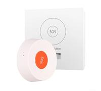 Smart SOS Alarm Button, For Zigbee 3.0 Wireless With One-Touch For, IP66 Waterproof, 12-Month Battery Life, Real-Time APP Notifications & 6-Month History, For Elderly/Children