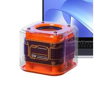 Smart Speaker | Subwoofer Small Portable Speaker | Smart Players for Bedroom Hiking Bike Biking Shower Beach Offices Car Garage Bonfire Nights Parties Yard