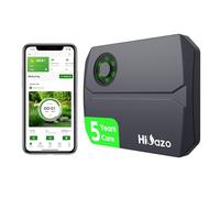 Smart Sprinklers Controller 2.4GHz WiFi, Irrigation Controller Easy Use App Enabled, 4 Zones + 16 Plans, Save Water Auto Skip Rain, Freeze & Wind, 10 Minutes Install