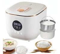 Smart Starch-Removing Rice Cooker, 3L Non-Stick Inner Pot, Low Sugar Rice Cooker, 5-in-1 Digital Steamer for Porridge with Rice Steamer Basket, 24-Hr Delay Timer
