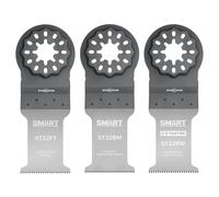 SMART Starlock Multi-Tool Blades 3-Piece - Wood, Fine Tooth & Bi-Metal
