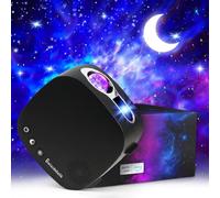 SMART Starry Sky Projector LED, WiFi, Galaxy Projector Compatible with Alexa & App Control, Night Light for Kids & Adults, for Bedroom & Kids Room, Black