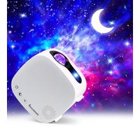 SMART Starry Sky Projector LED, WiFi, Galaxy Projector Compatible with Alexa & App Control, Night Light for Kids & Adults, for Bedroom & Kids Room, White