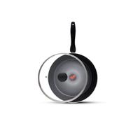 Tower Smart Start Gourmet Non-Stick Aluminium Pan, 28cm Black
