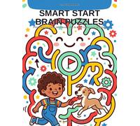 Smart Start Brain Puzzles: Plim's Early Genius Workbook - Big & Easy Games and Activities (pLim WonderMinds Kids)