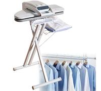 Smart Steam Press Machine, Digital Steam Fabric Press Machine w/Multiple Fabric Settings,Intelligent Steam Iron Press for Clothes,Auto Safety Shutoff,for Cotton, Linen, Wool, Silk&Nylon WithStand