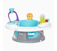 Smart Steps® Explore N’ Play 5-in-1 Activity to Booster Seat, Blue Safari Fun