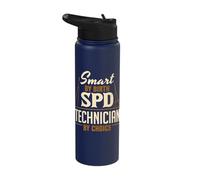 Smart Sterile Processing Technician SPD Tech Apparel Stainless Steel Insulated Water Bottle