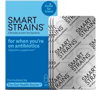 SMART STRAINS Live Cultures LGG, 20 Billion per Daily Dose, 30 Capsules | Formulated by The Gut Health Doctor - Gluten Free, 20 Vegan Capsules, 10-Day Supply, 10 Billion LGG Live Cultures per Capsule