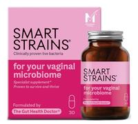 SMART STRAINS Probiotics for Women - Clinically Proven Live Bacteria for Women's Intimate Flora, Formulated by The Gut Health Doctor, 5 Billion Bacterial Cultures, Vaginal Probiotics, 30 Capsules