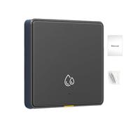 Smart Switch 4000W High Power Voice Control AI Assistant Support Real-Time Monitoring RF433 Remote Control Assistant Support Black