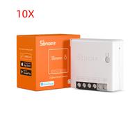Smart Switch APP Remote Control via eWeLink Support SmartThings Hub Alexa Google Home,10pcsTwo-Way