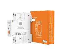 Smart Switch, Compatible With SONOFF, BASIC-ZB1GSP | DIN Rail Mounted, 32A High Power, Double-pole Switching, Energy Tracking Function