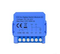 Smart Switch Module, For Tuya For ZigBee Dry Relay Switch Module, DC 24-32V/AC100-240V Dry Breaker, Remote Control And Voice Control(ZigBee-DC32V)
