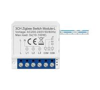 Smart Switch Module ZigBee Avatto LZWSM16-W3 No Neutral TUYA