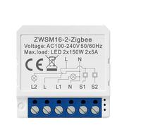 Smart Switch Module ZigBee AVATTO ZWSM16-W2 TUYA