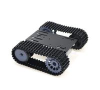 Smart Tank Car Chassis Tracked Crawler Robot Platform with Dual DC 12V Motor for DIY T101-P/TP101
