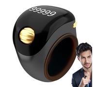Smart Tasbeeh Counter - 75mAh Electronic Finger Counter Ring | Digital Tally Counter Finger with Electronic Display | Digital Tasbeeh Manual Counting Tool for Meditation, Active Fingers