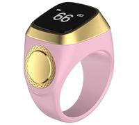 Smart Tasbih Zikr Finger Band with wireless 5.1, OLED Display, Muslim Digital Alarm Clock, Prayer Reminder, 20 mm ABS, Records Praises, Counts Zikr, Hands Free Control for Daily Devotions