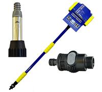 Smart Tech Car Care Professional 1.8 Metre Flow Through Wash Brush - Cleaning Brush for Cars, Vans, Trucks Etc. - On/Off Tap