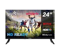 Smart Tech Whale OS-24HH01V 24 inch HD LED TV - Molotov, Netflix, Prime Video, Disney+ 3xHDMI - 2x USB - Dolby Digital+