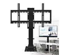 Smart Telescopic Electric TV Lift - Motorized Pop-Up Cabinet Mount for 42-70" TVs 176lbs Capacity Adjustable Height 57.5-122.5in Ideal for Home & Commercial Use
