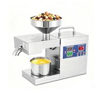 Smart Temperature Control Oil Press Machine, Automatic Cold & Hot Oil Extraction,Intelligent Temperature Controller(104-572°F) for High Yield Homemade Heal-Thy Cooking Oil