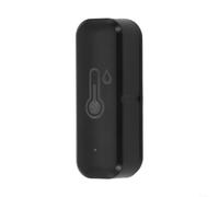 Smart Temperature Humidity Sensor for zigbee Wireless Thermometer Hygrometer for Tuya App High Precision Monitor Indoor Outdoor Use Black 70x20x25mm(for-ZigBee)