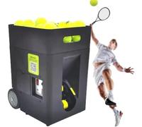 Smart Tennis Ball Machine with Remote and APP Control, Adjustable Speed and Spin, Automatic Ball Feeding, Long Battery Life, Multiple Serve Modes for Comprehensive Training