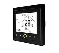 Smart Thermostat 2p/4p Central Air Conditioning Cooling/heating System Room Temperature Controller For Fan Coil(Nero,4P AND WIFI)