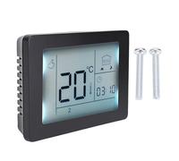 Smart Thermostat Clear Digital Display Phone App Control WiFi Temperature Controller Comfort Energy Saving for Home Office ABS White