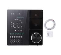 Smart Thermostat, Electric Heating Thermostat, White 95V - 240V - AI Learning Energy Saving, App Programmable with LCD Display, Ideal for Home Office