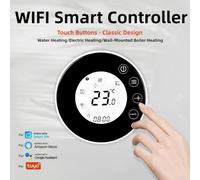 Smart Thermostat Featuring 7-Day Customizable Schedule And App Control For Convenient Temperature Management At Home(WIFI Electric16A)